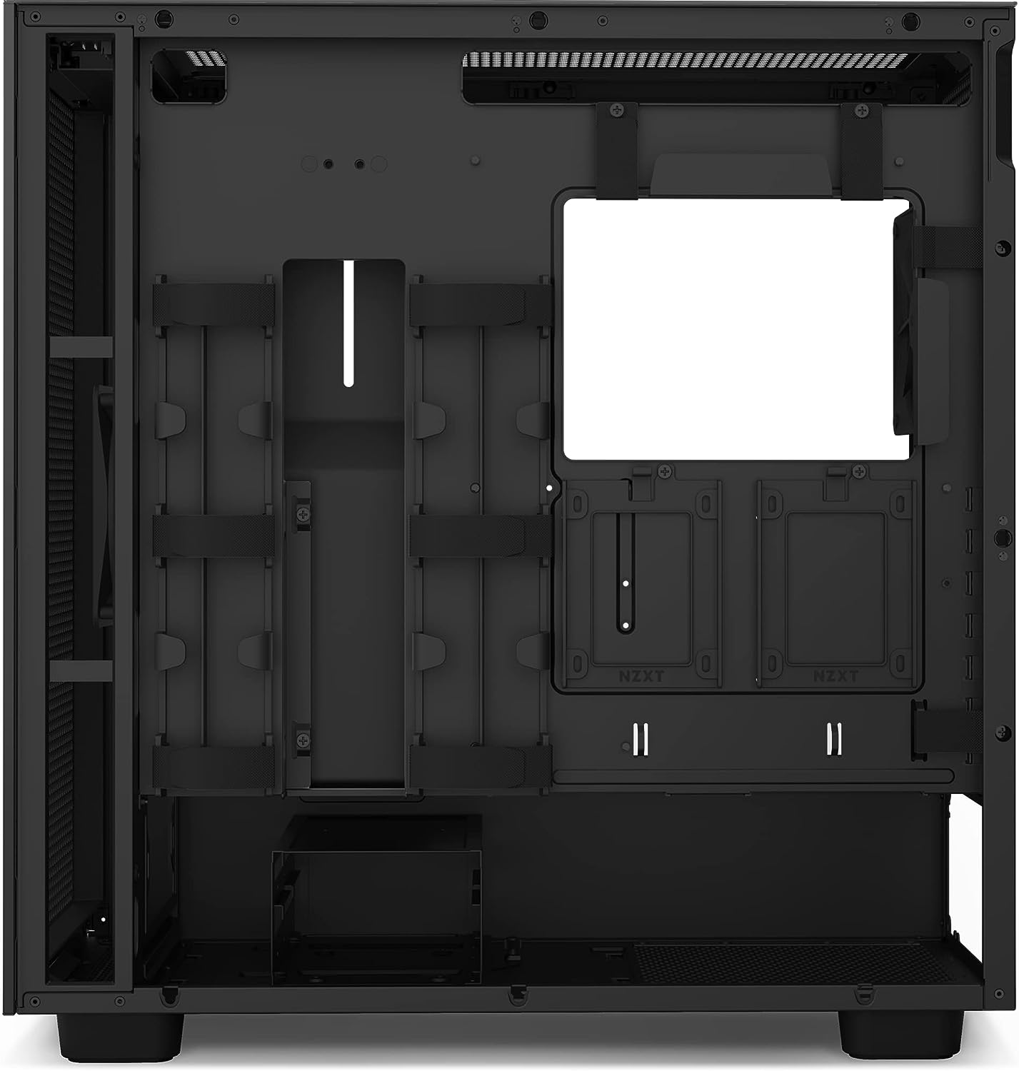 NZXT H7 Flow RGB ATX Tempered Glass Mid Tower Gaming Case NZXT H7 Flow RGB ATX Tempered Glass Mid Tower Gaming Case
